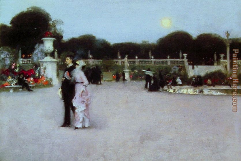 In the Luxembourg Gardens